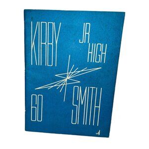 Vintage 1959-60 Kirby Smith Florida Jr. High Yearbook